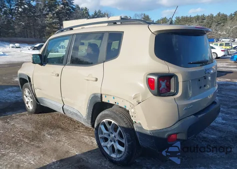 2015 Jeep Renegade Latitude from USA, damaged, VIN ZACCJBBT3FPB47641